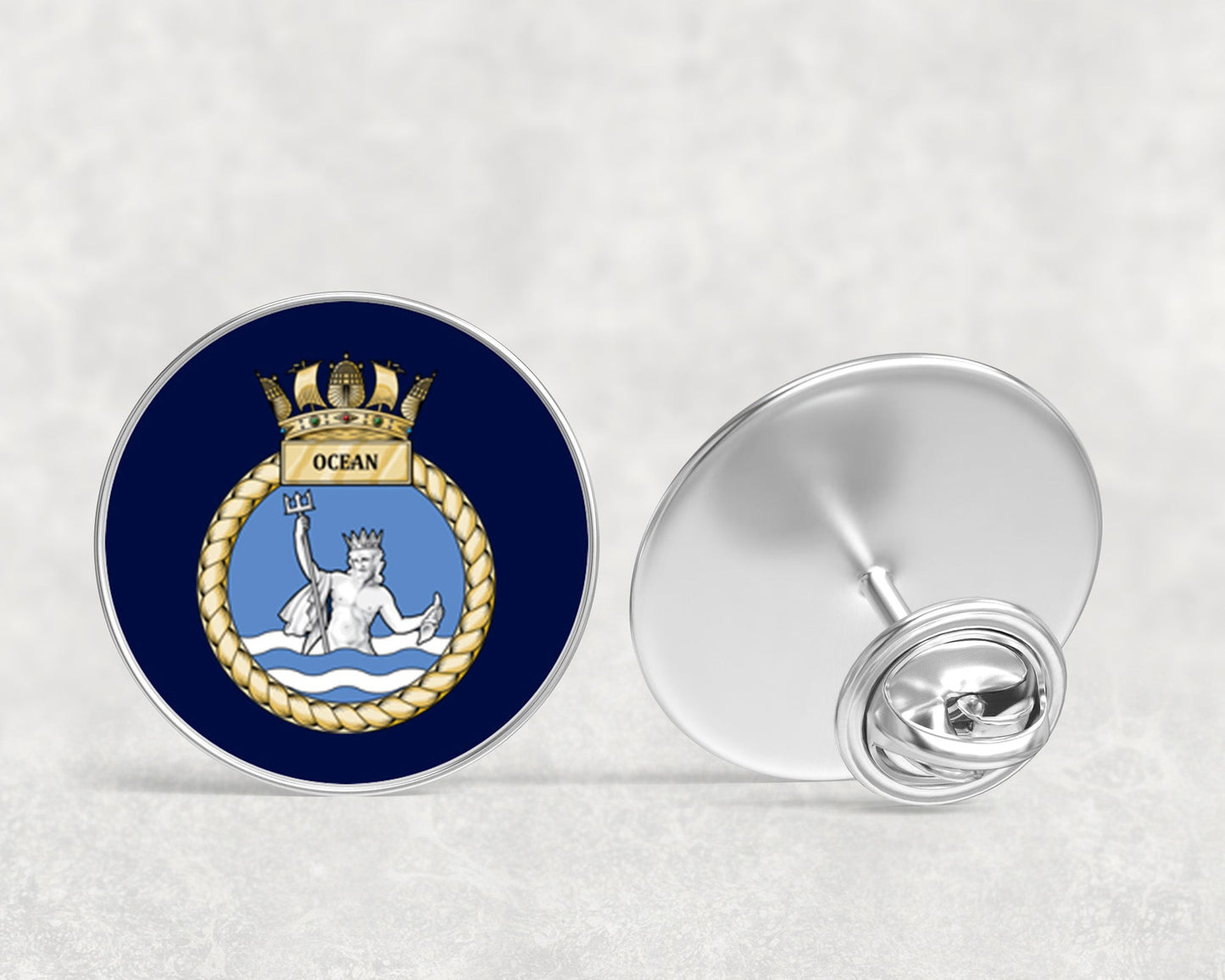 HMS Ocean - Lapel Pin