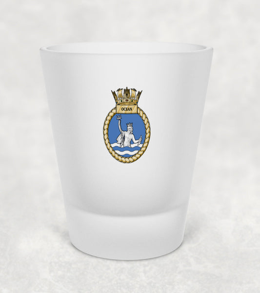 HMS Ocean - Shot Glass