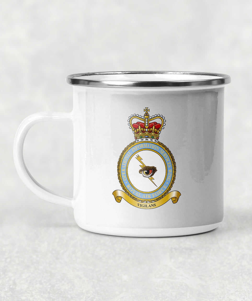 Operational Information Services Wing RAF - Enamel Mug