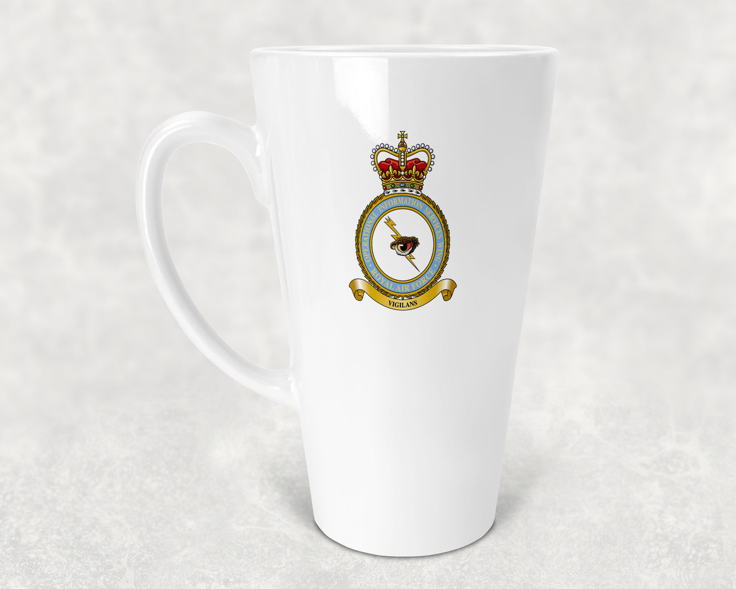 Operational Information Services Wing RAF - Latte Mug 17oz
