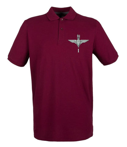 Parachute Regiment 1 PARA Embroidered Pique Polo Shirt