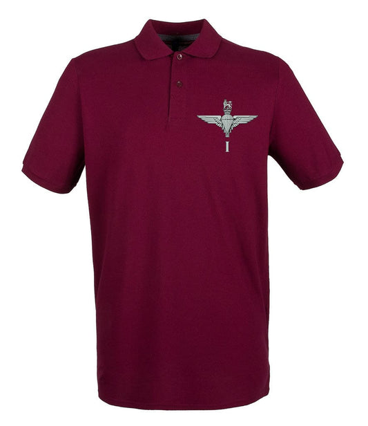 Parachute Regiment 1 PARA Embroidered Pique Polo Shirt