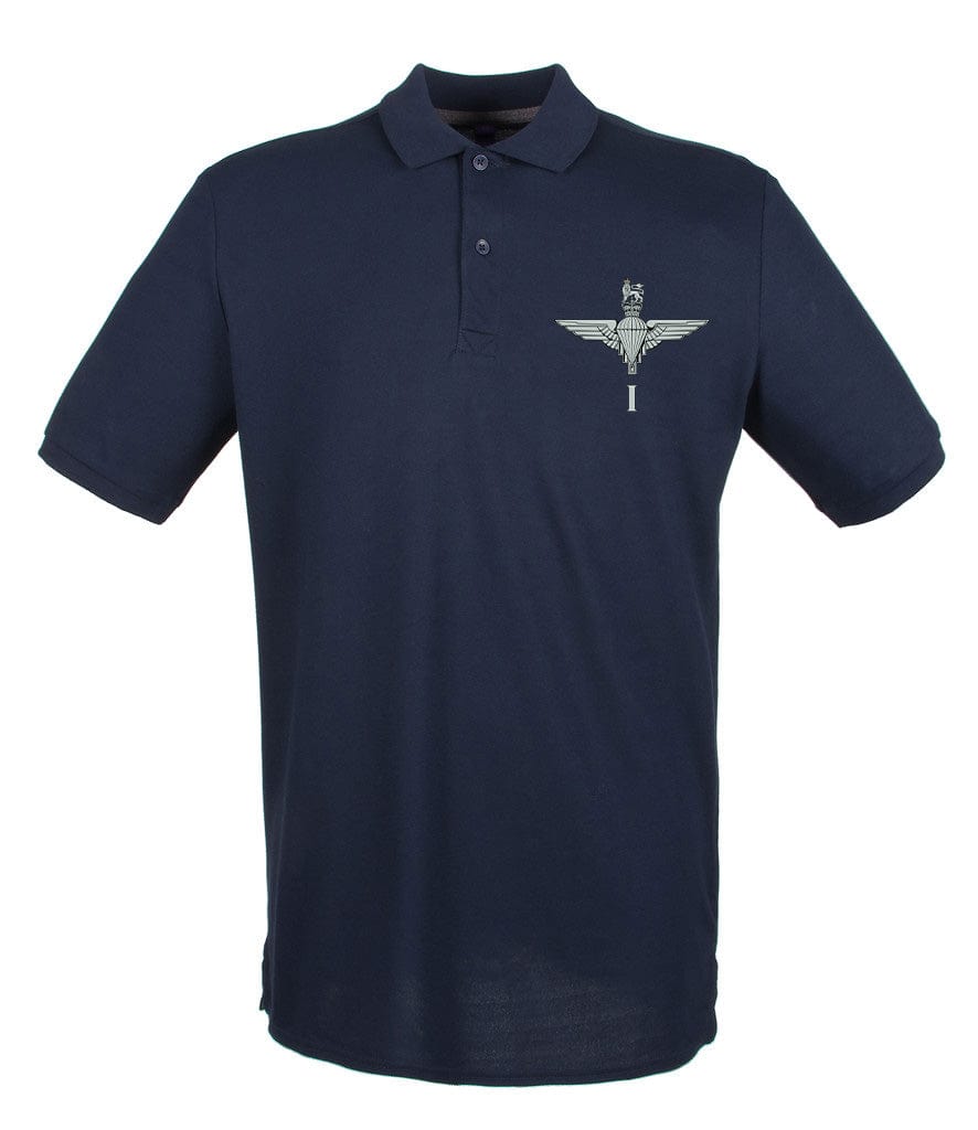 Parachute Regiment 1 PARA Embroidered Pique Polo Shirt