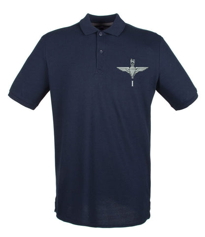 Parachute Regiment 1 PARA Embroidered Pique Polo Shirt