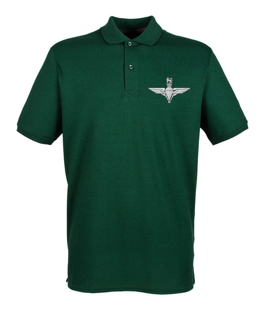 Parachute Regiment Embroidered Pique Polo Shirt