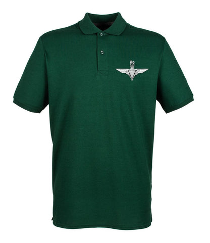 Parachute Regiment Embroidered Pique Polo Shirt