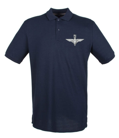 Parachute Regiment Embroidered Pique Polo Shirt