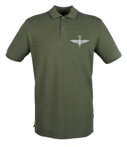 Parachute Regiment Embroidered Pique Polo Shirt