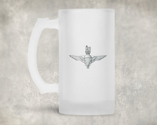 Parachute Regiment Cap Badge - Frosted Stein