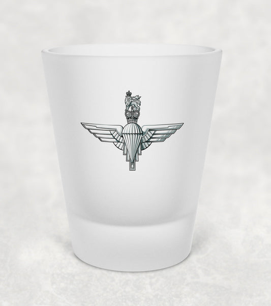 Parachute Regiment Cap Badge - Shot Glass