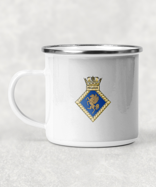 HMS Pegasus - Enamel Mug
