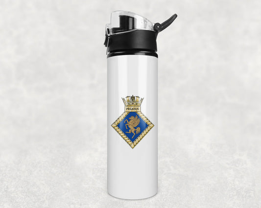 HMS Pegasus - Flip Top Water Bottle