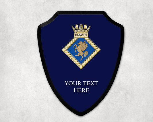 HMS Pegasus - Royal Navy Printed Wall Shield