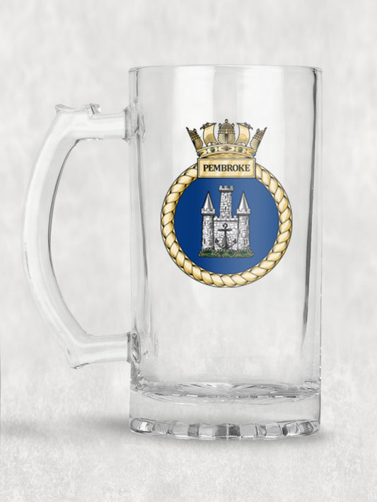 HMS Pembroke - Tankard/Beer Mug/Stein