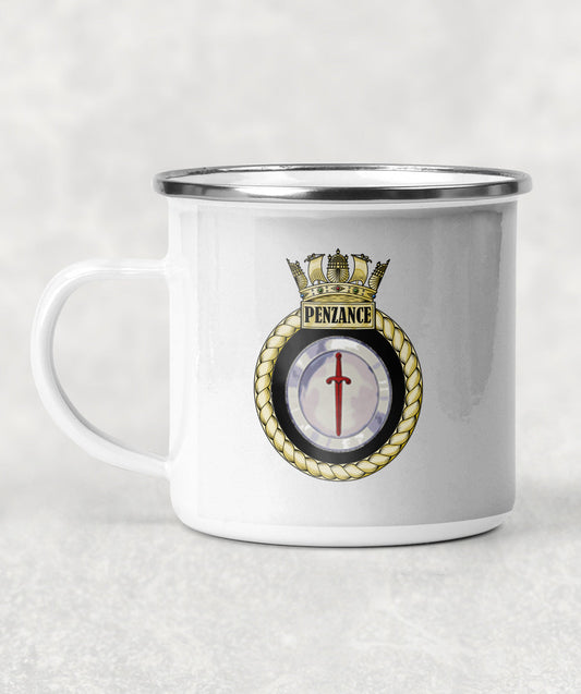 HMS Penzance - Enamel Mug