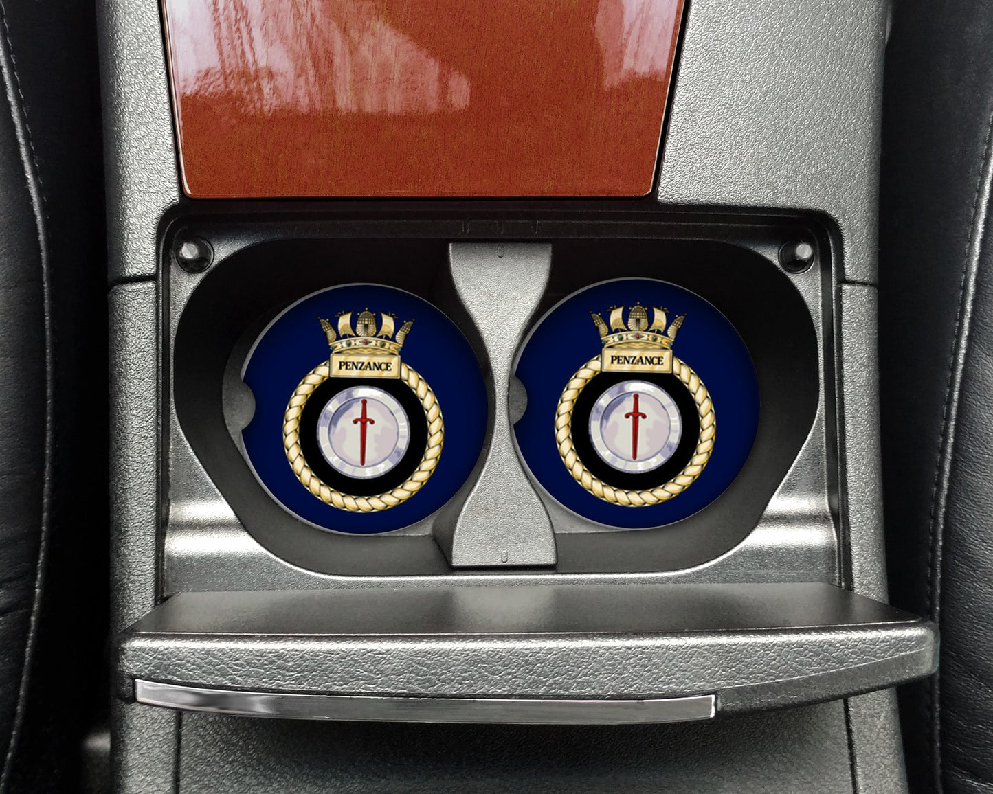 HMS Penzance - Car Coasters
