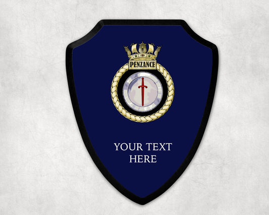 HMS Penzance - Royal Navy Printed Wall Shield