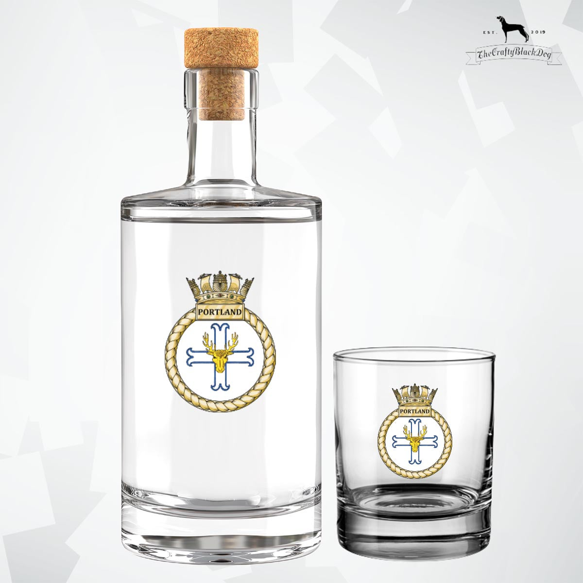 HMS Portland - Fill Your Own Spirit Bottle