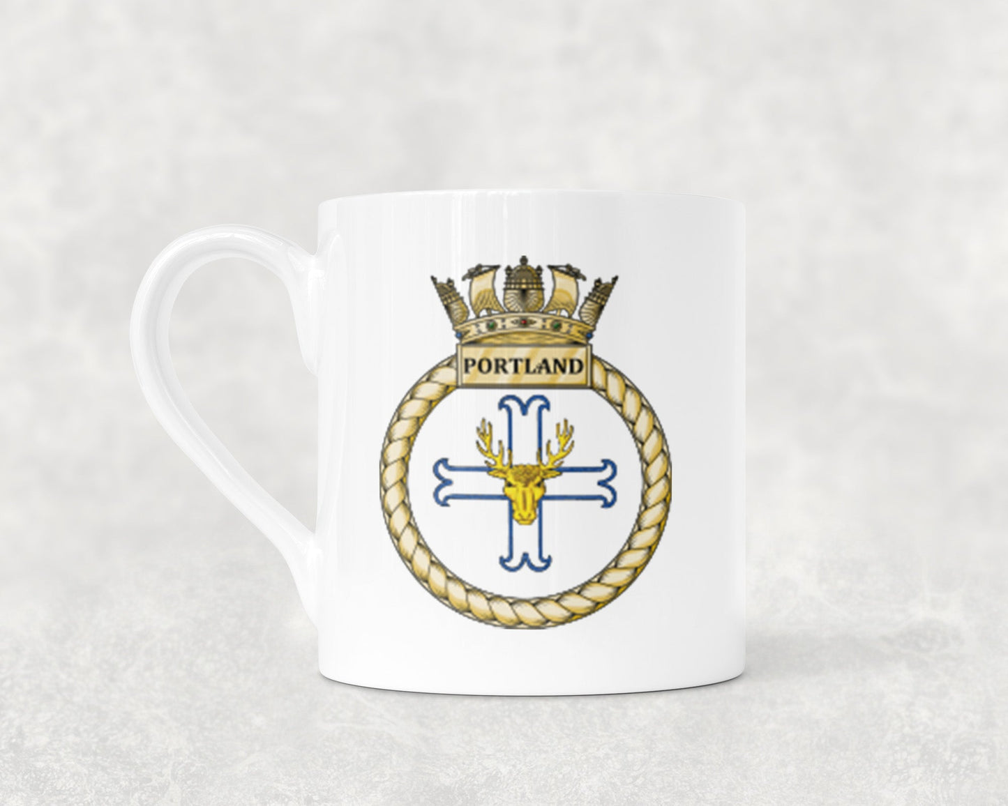 HMS Portland - Bone China Mug