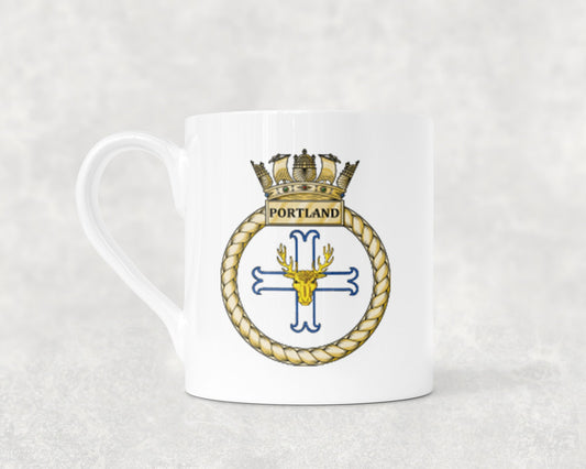 HMS Portland - Bone China Mug