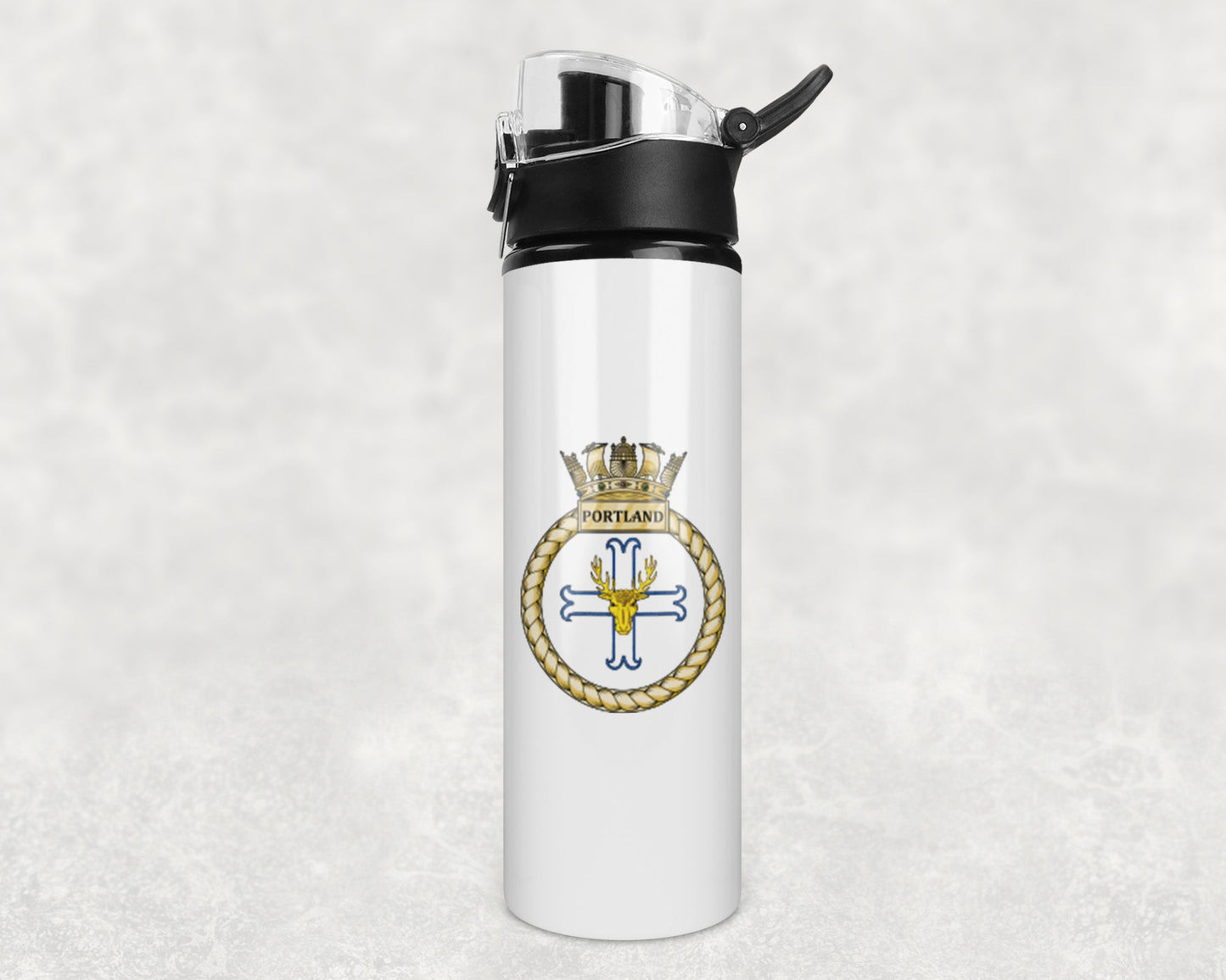 HMS Portland - Flip Top Water Bottle