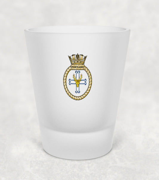 HMS Portland - Shot Glass