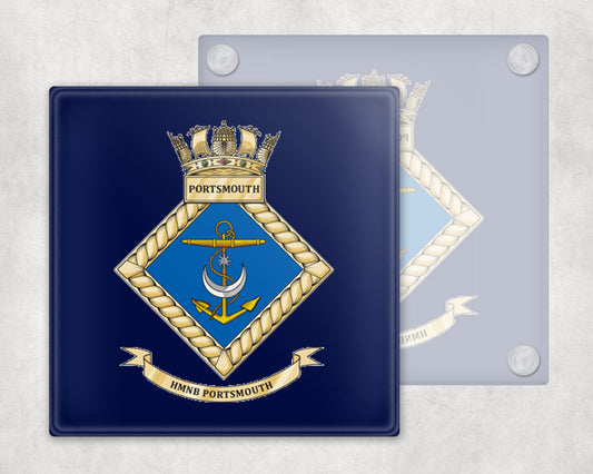 HMNB Portsmouth - Glass Coaster