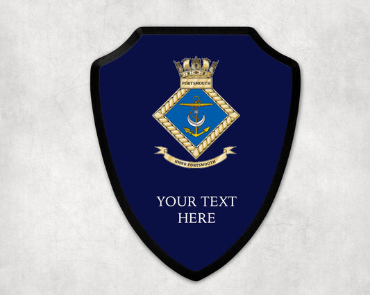 HMNB Portsmouth - Royal Navy Printed Wall Shield