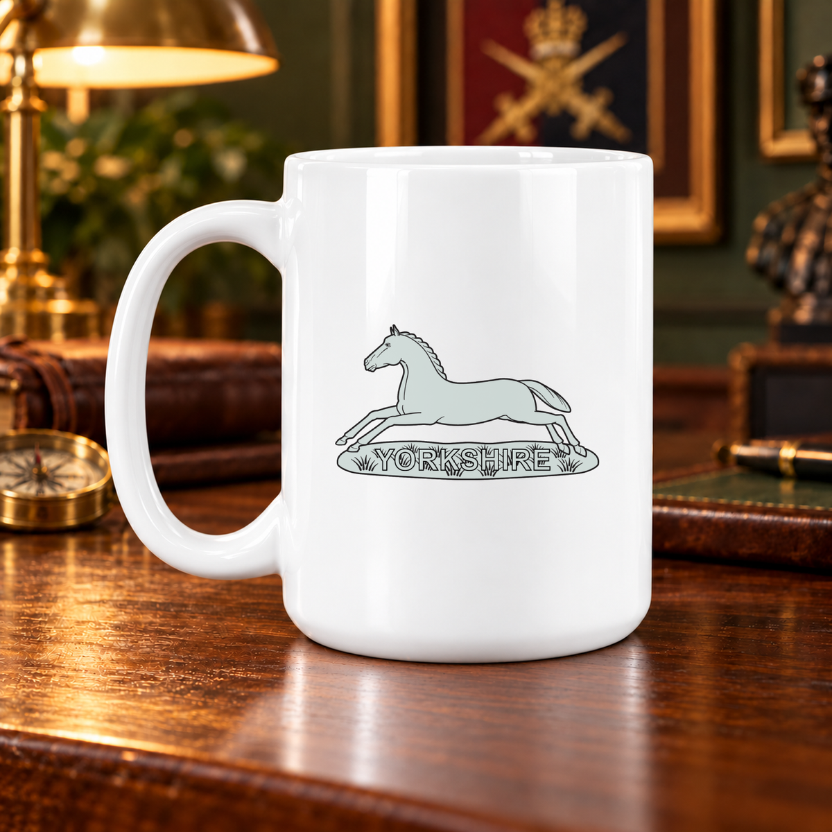 Prince of Wales own Regt of Yorkshire - 15oz Mug | The Crafty Black Dog