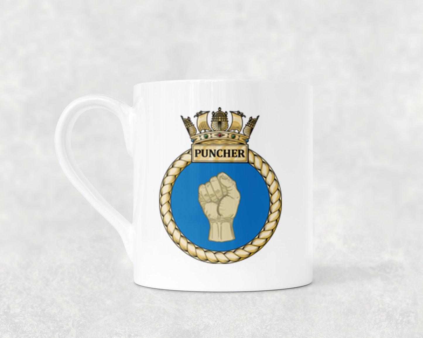 HMS Puncher - Bone China Mug