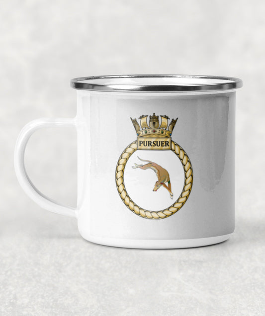HMS Pursuer - Enamel Mug