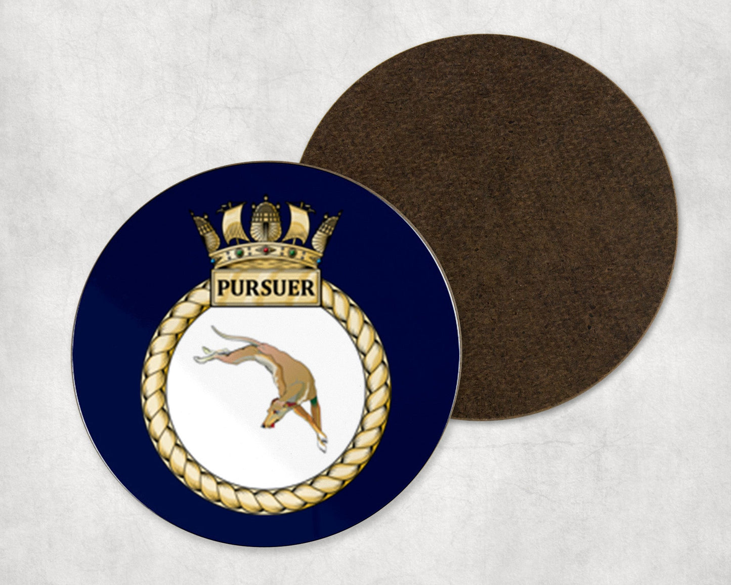 HMS Pursuer - Round Coaster Set