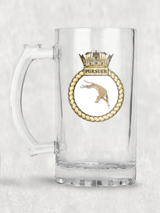 HMS Pursuer - Tankard/Beer Mug/Stein