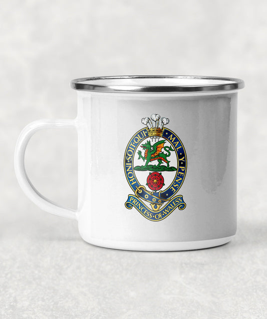 Princess of Wales's Royal Regiment - Enamel Mug