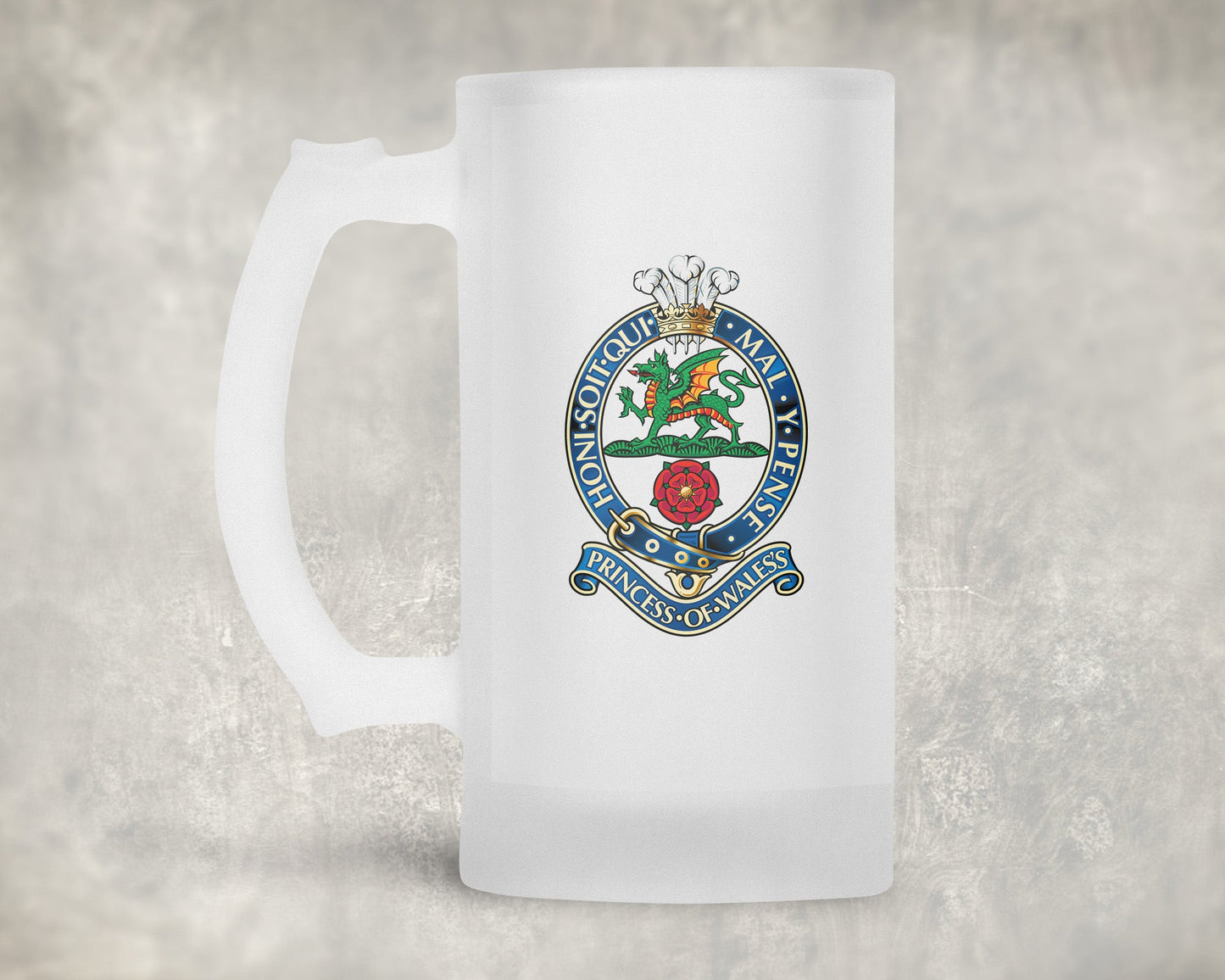 Princess of Wales's Royal Regiment - Frosted Stein