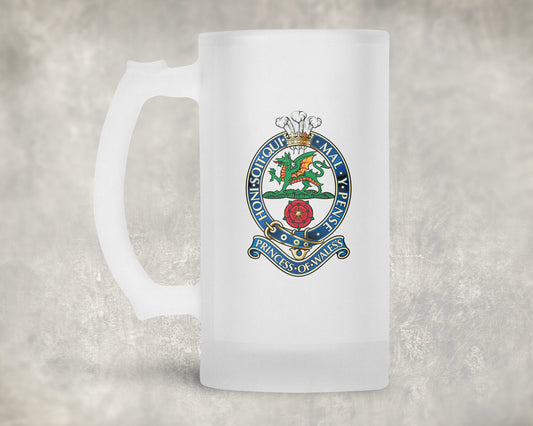 Princess of Wales's Royal Regiment - Frosted Stein