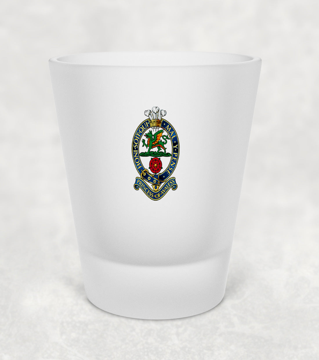 Princess of Wales's Royal Regiment - Shot Glass