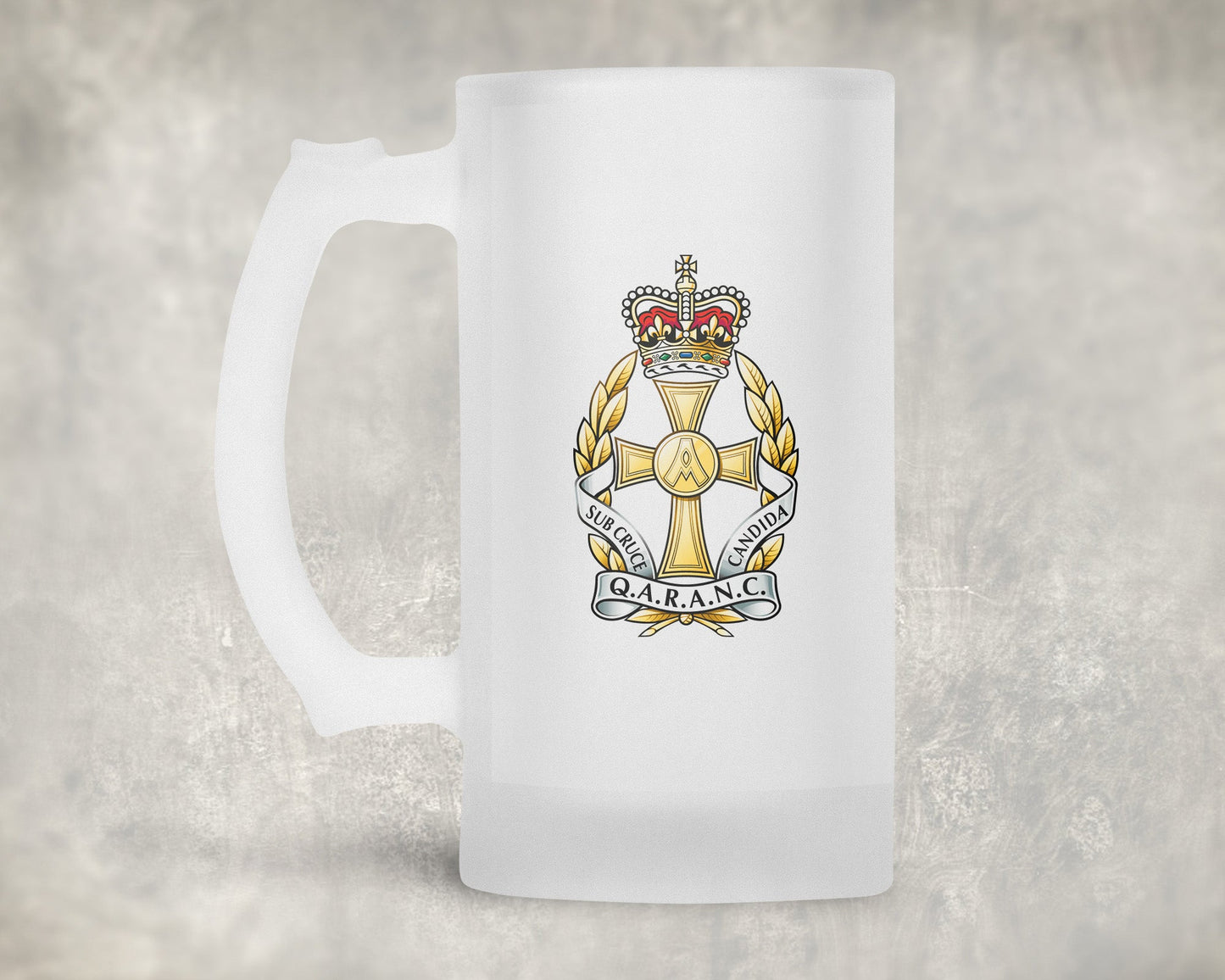 Queen Alexandra's Royal Army Nursing Corps - Frosted Stein