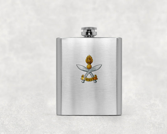 Queen's Gurkha Engineers - Hip Flask