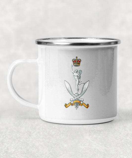 Queen's Gurkha Signals - Enamel Mug