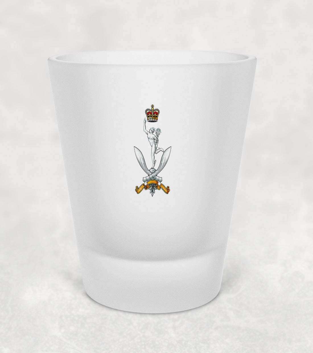 Queen's Gurkha Signals - Shot Glass