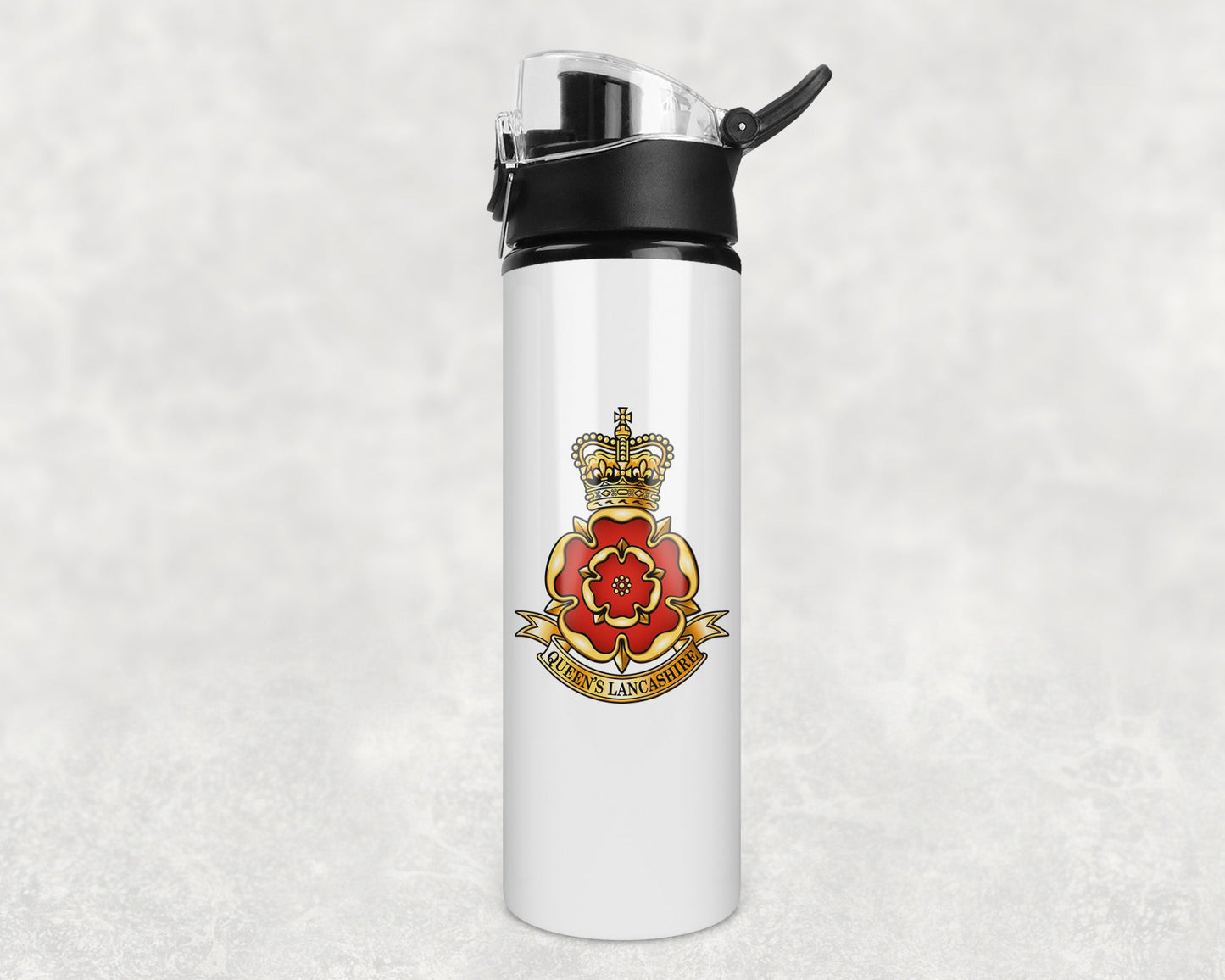 Queen's Lancashire Regiment - Flip Top Water Bottle