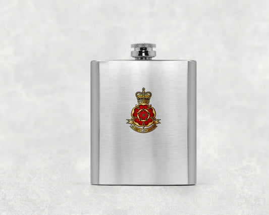 Queen's Lancashire Regiment - Hip Flask