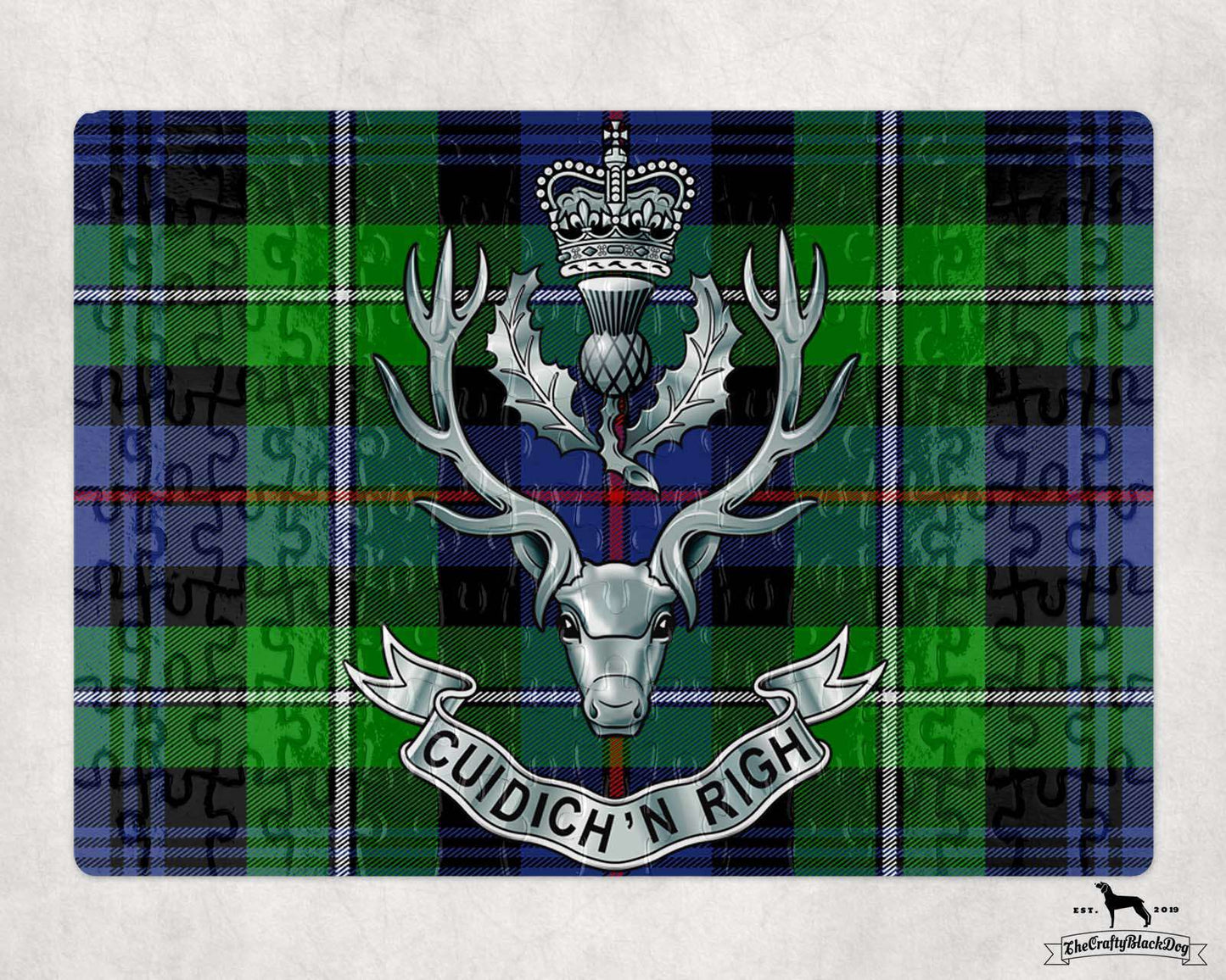 Queen's Own Highlanders - Jigsaw Puzzle (120 Piece)