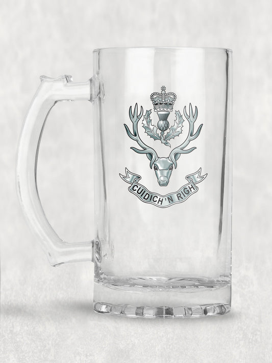 Queen's Own Highlanders (Seaforth and Camerons) - Tankard/Beer Mug/Stein