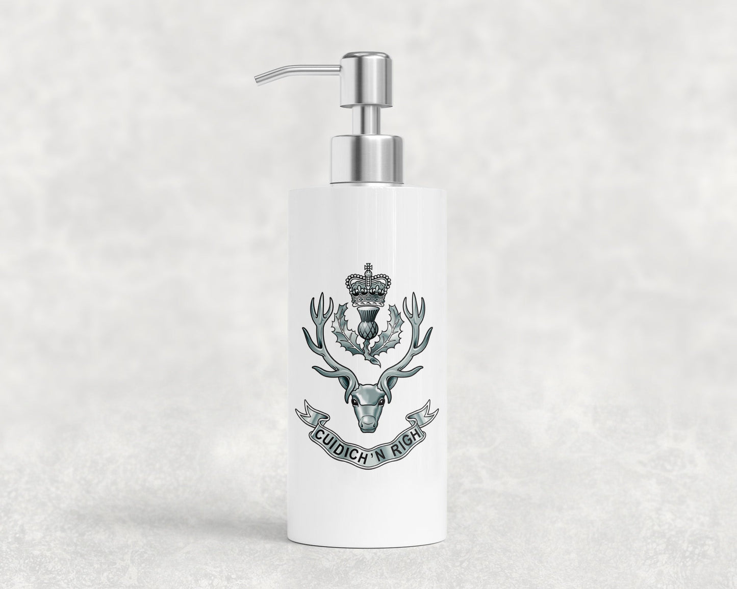 Queen's Own Highlanders (Seaforth and Camerons) - Toothbrush Holder and Soap Dispenser