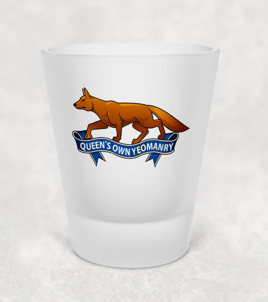 Queen's Own Yeomanry - Shot Glass