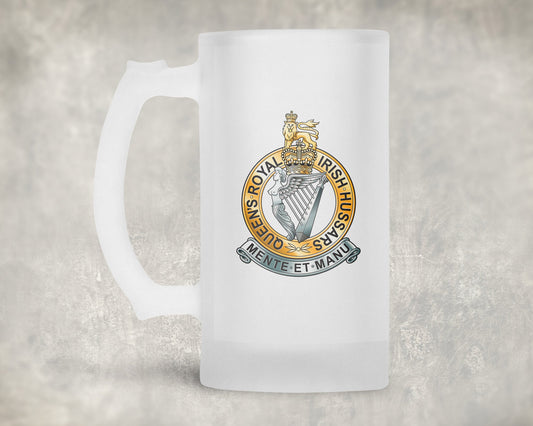 Queen's Royal Irish Hussars - Frosted Stein