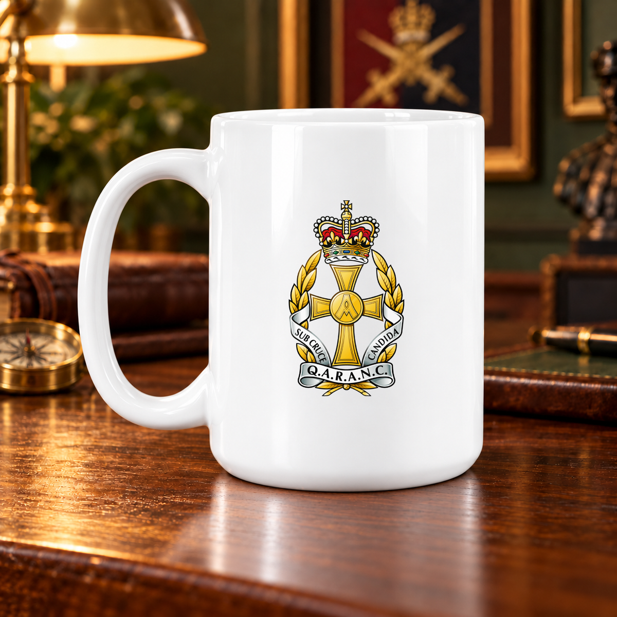 Queens Alexandria Royal Army Nursing Corps (QARANC) - 15oz Mug | The Crafty Black Dog