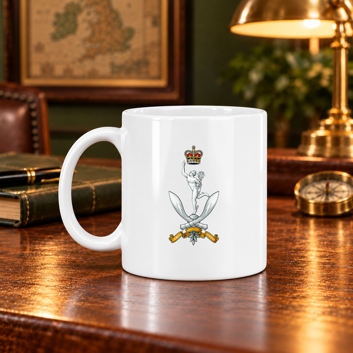 Queens Gurkha Signals - 11oz Mug | The Crafty Black Dog